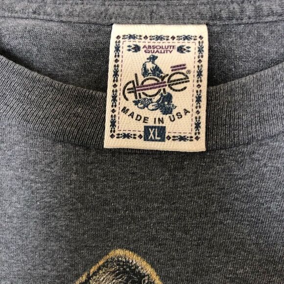 ALORE Vintage Gray Shirt Size XL - Picture 2 of 4